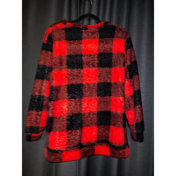 Ugly Christmas Sweater Xmas Size Medium Fleece - Picture 3 of 3